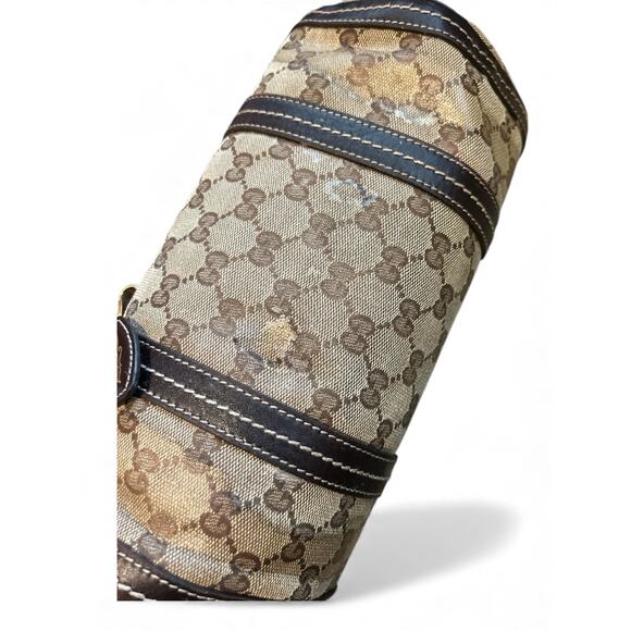 Gucci Crystal “Project” Monogram Duchessa Small Boston Bag - Picture 9 of 15